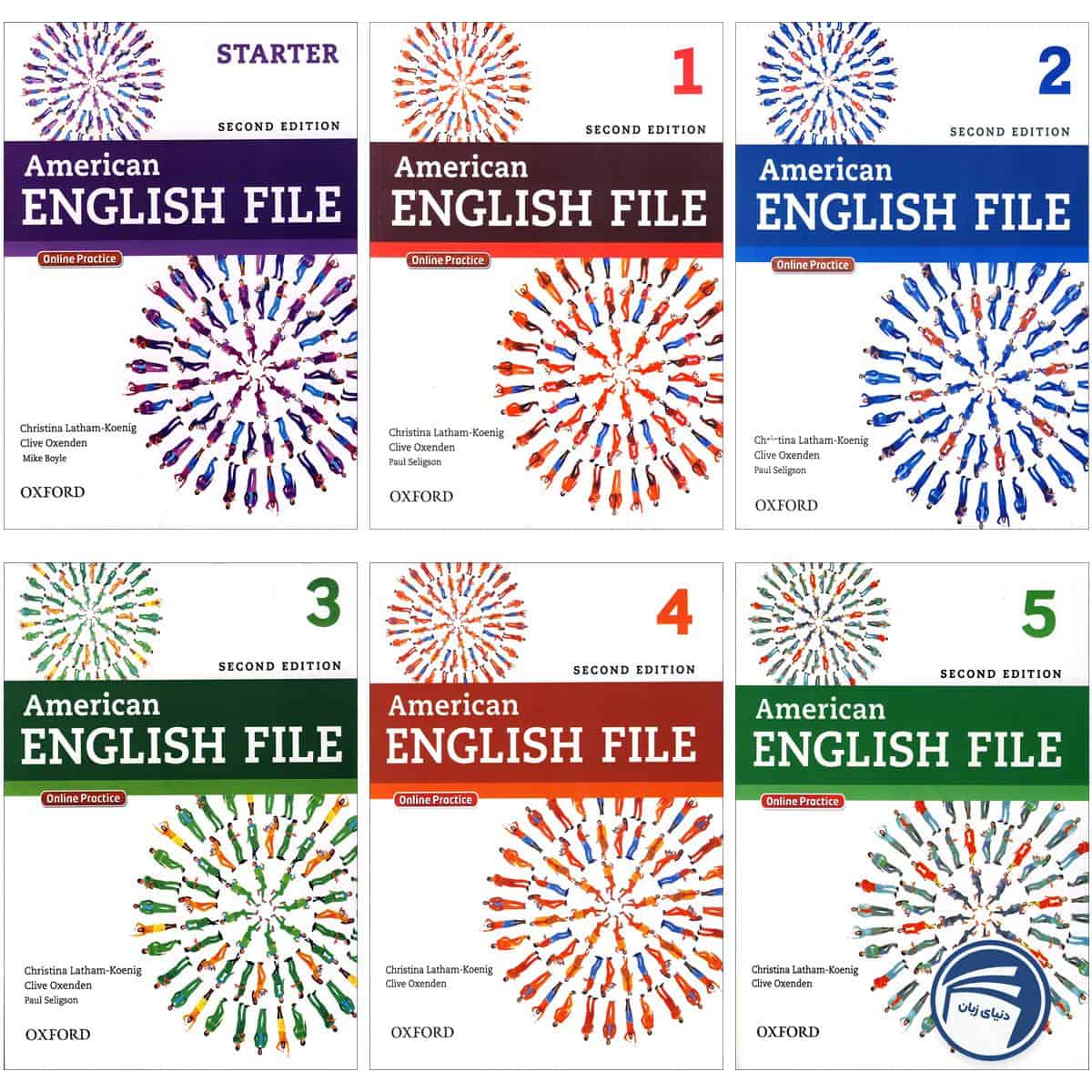 مجموعه کتاب‌های American English File Second Edition