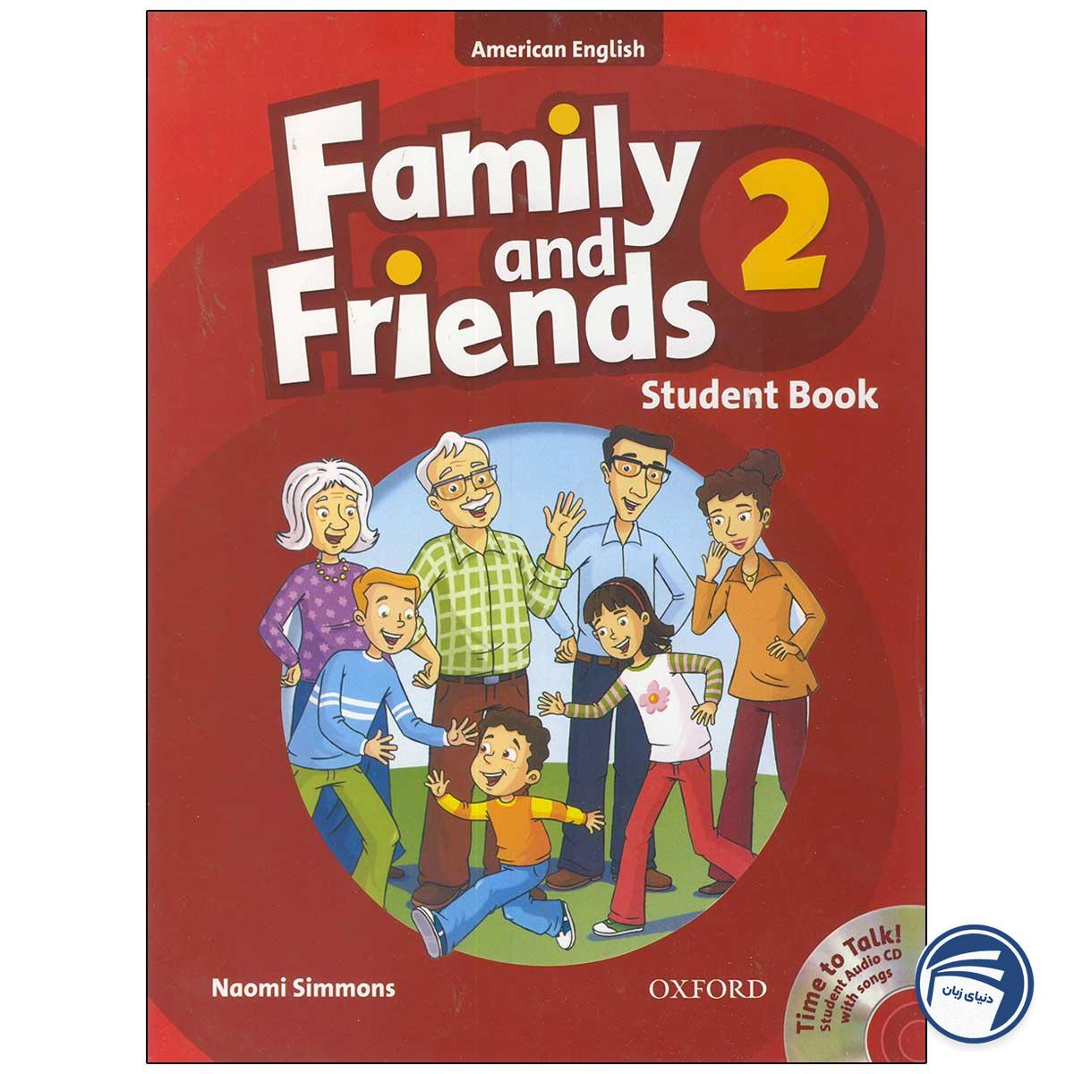 کتاب American Family and Friends 2