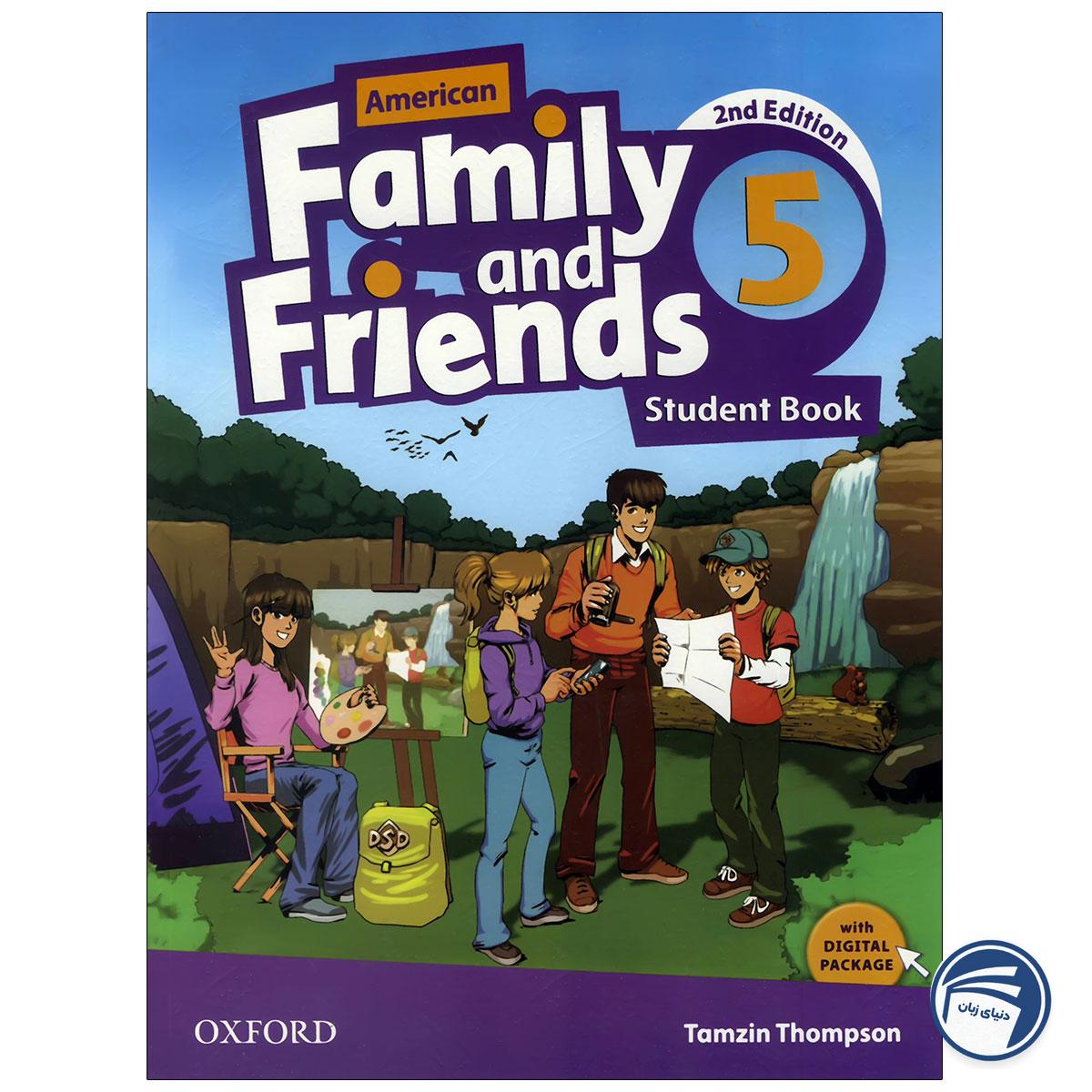 کتاب American Family and Friends 5 Second Edition