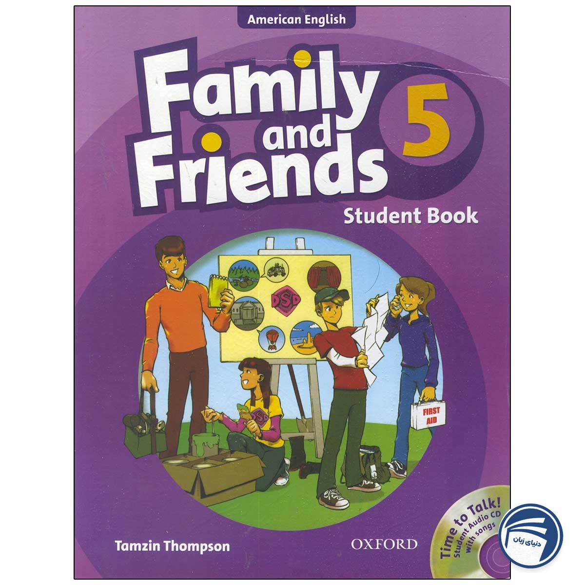 کتاب American Family and Friends 5