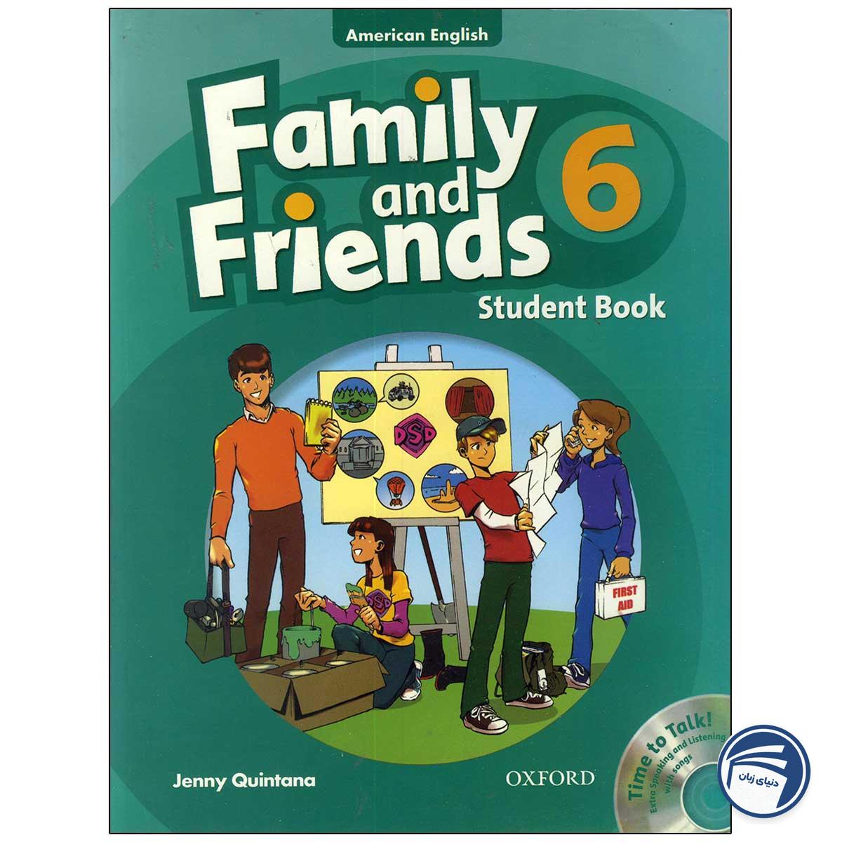 کتاب American Family and Friends 6