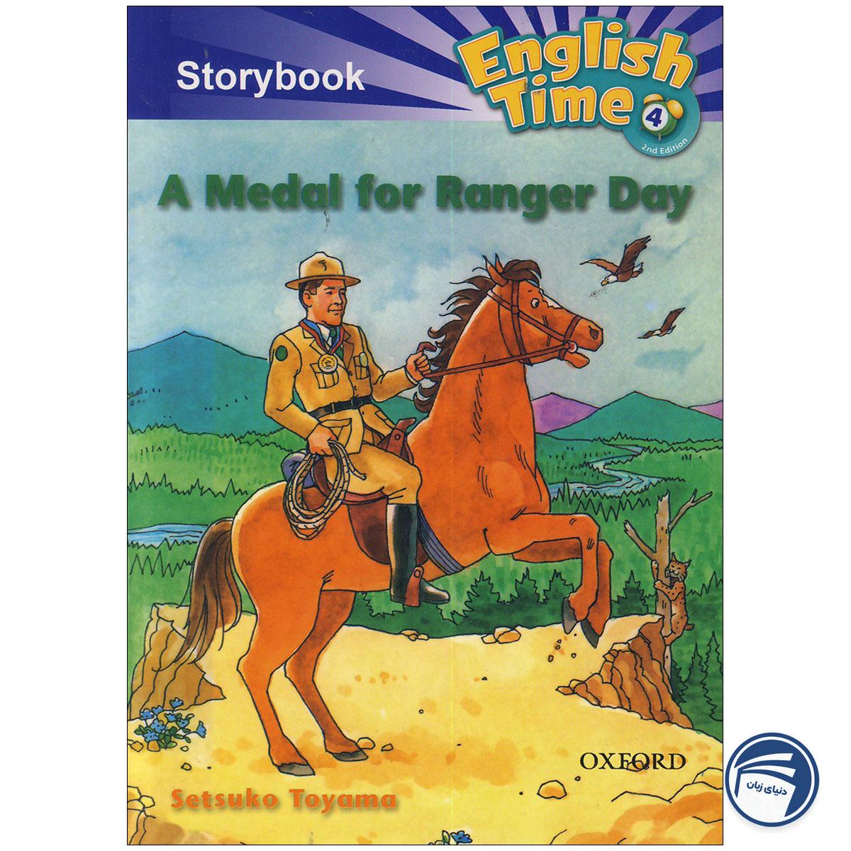 کتاب English Time 4 Storybook - A Medal for Ranger Day