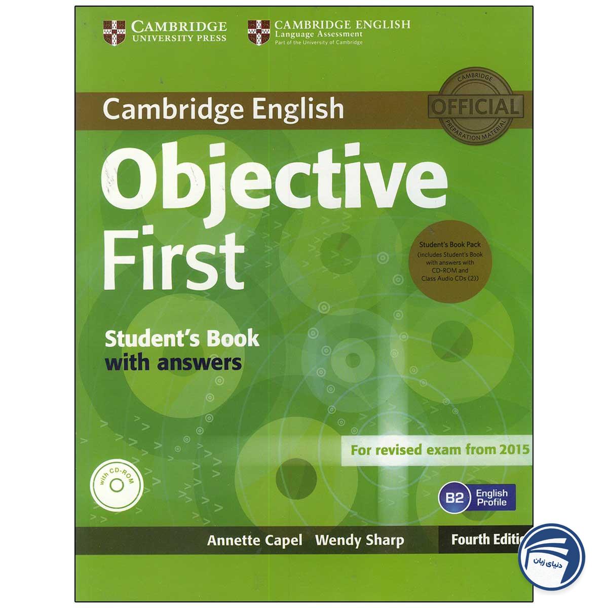 خرید کتاب Objective First By Wendy Sharp and Annette Capel از دنیای زبان