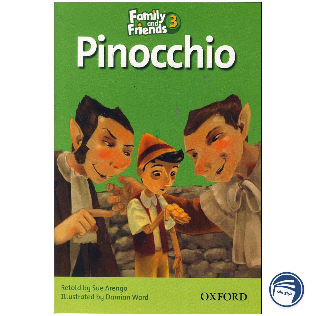 کتاب Pinocchio — Story Book Family and Friends 3