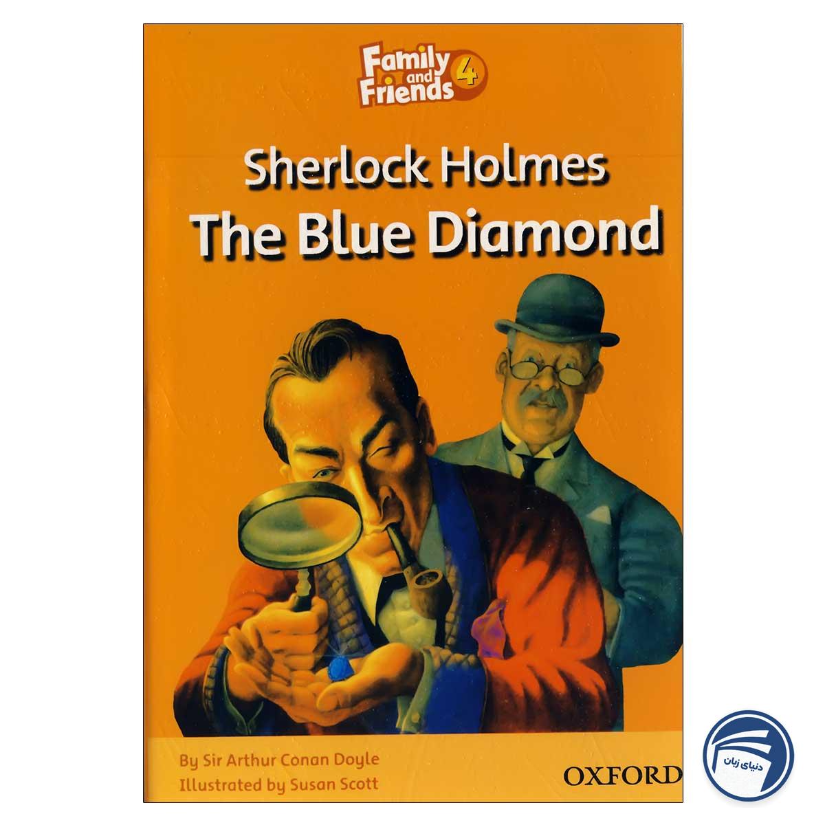 کتاب داستان Sherlock Holmes and the Blue Diamond