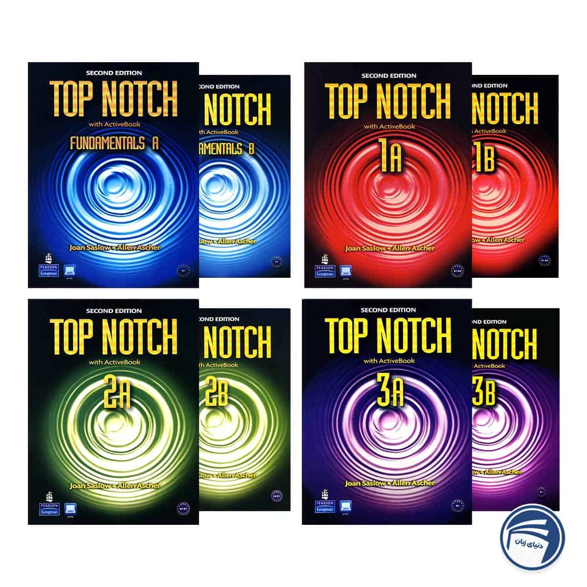 مجموعه کتاب‌های Top Notch Second Edition