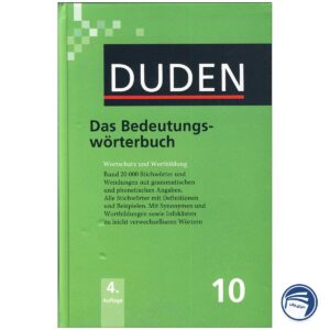Duden 10 Das Bedeutungs worterbuch