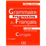 خرید کتاب Grammaire progressive du Francias niveau debutant از دنیای زبان