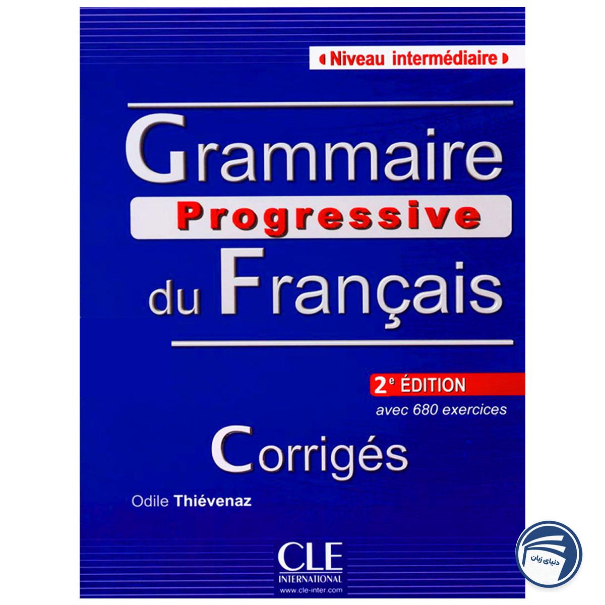Grammaire progressive du Francias niveau intermediaire