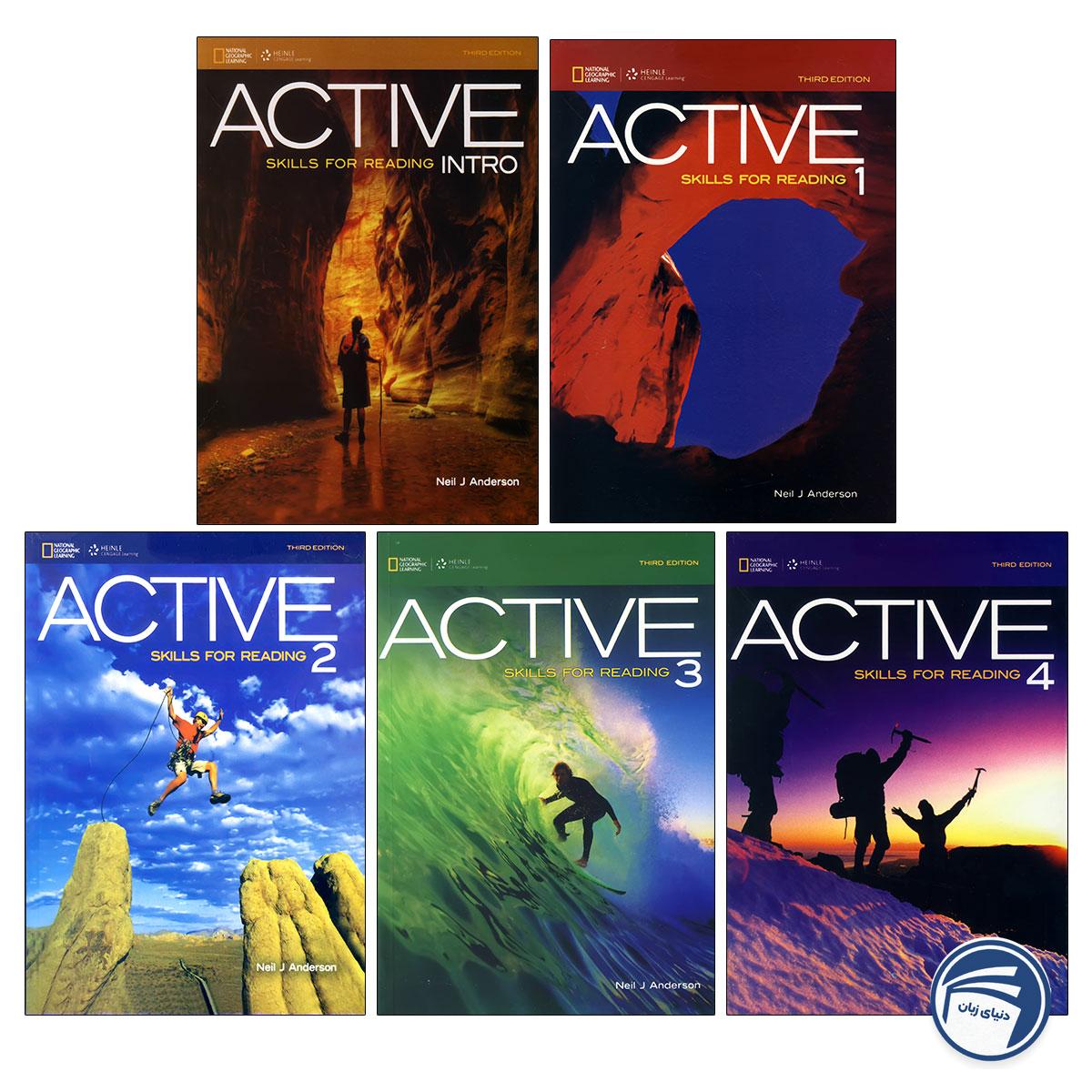 مجموعه کتاب Active Skills for Reading