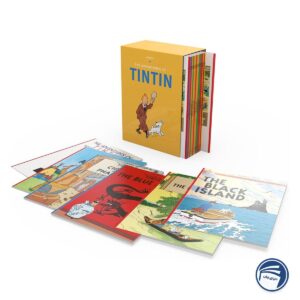 پک 23 جلدی کتاب The Adventures of Tintin به زبان انگلیسی